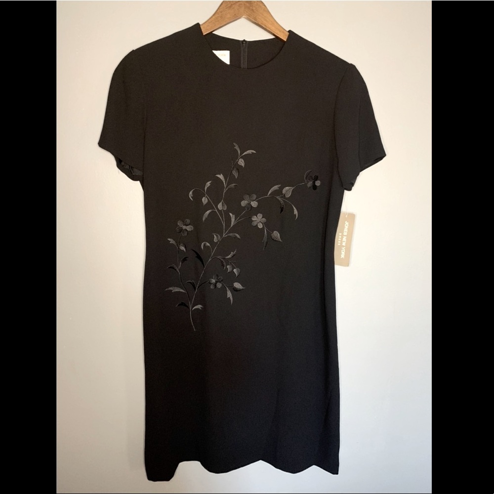 Black short sleeve Jones New York dress